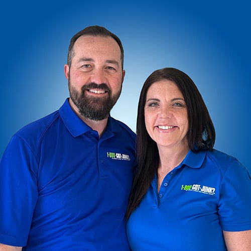 Buster and Megan Palomo 1-800-GOT-JUNK? Fresno Franchise Partners