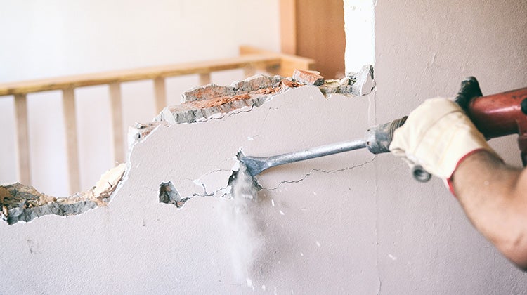 removing mold from your walls