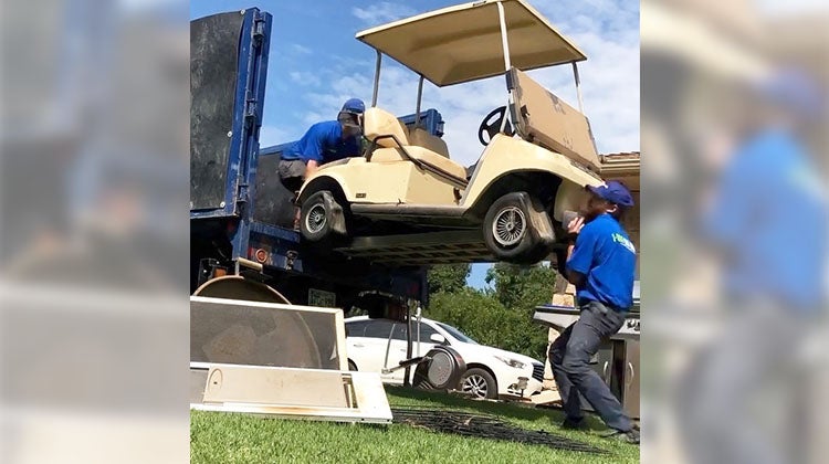 Weird Junk Item 5 Golf Cart