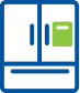 Fridge pick up icon