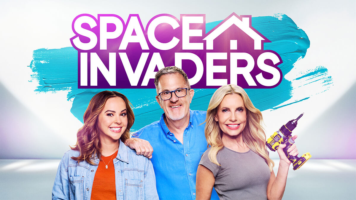 The hosts of Space Invaders teasing out the new season.