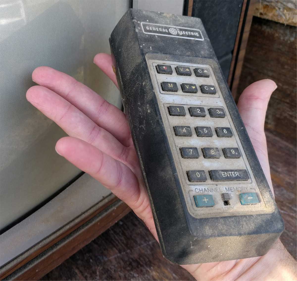 Big old styled remote control